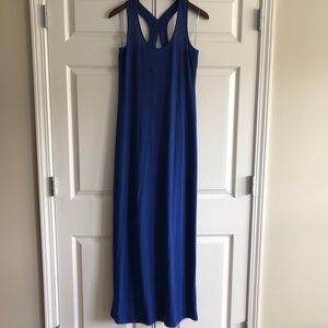 NWOT Blue Maxi Dress